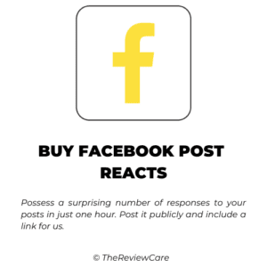 Buy Facebook post reacts